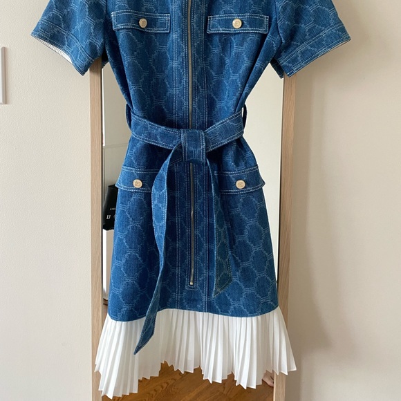 Sandro denim mini dress - Picture 10 of 11